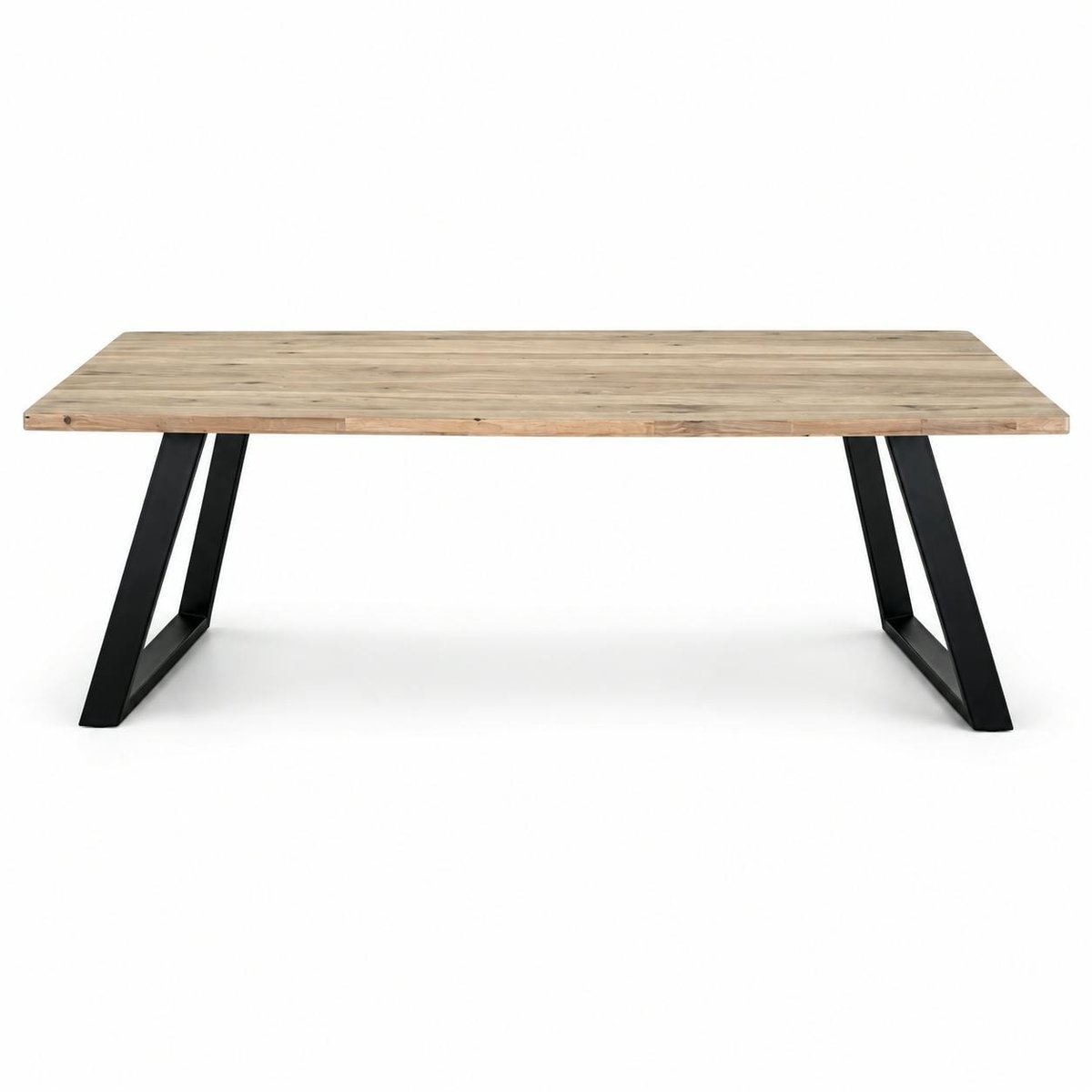 Table à manger extensible bois blanchi 200 cm COSTENTA bois naturel, PIER IMPORT