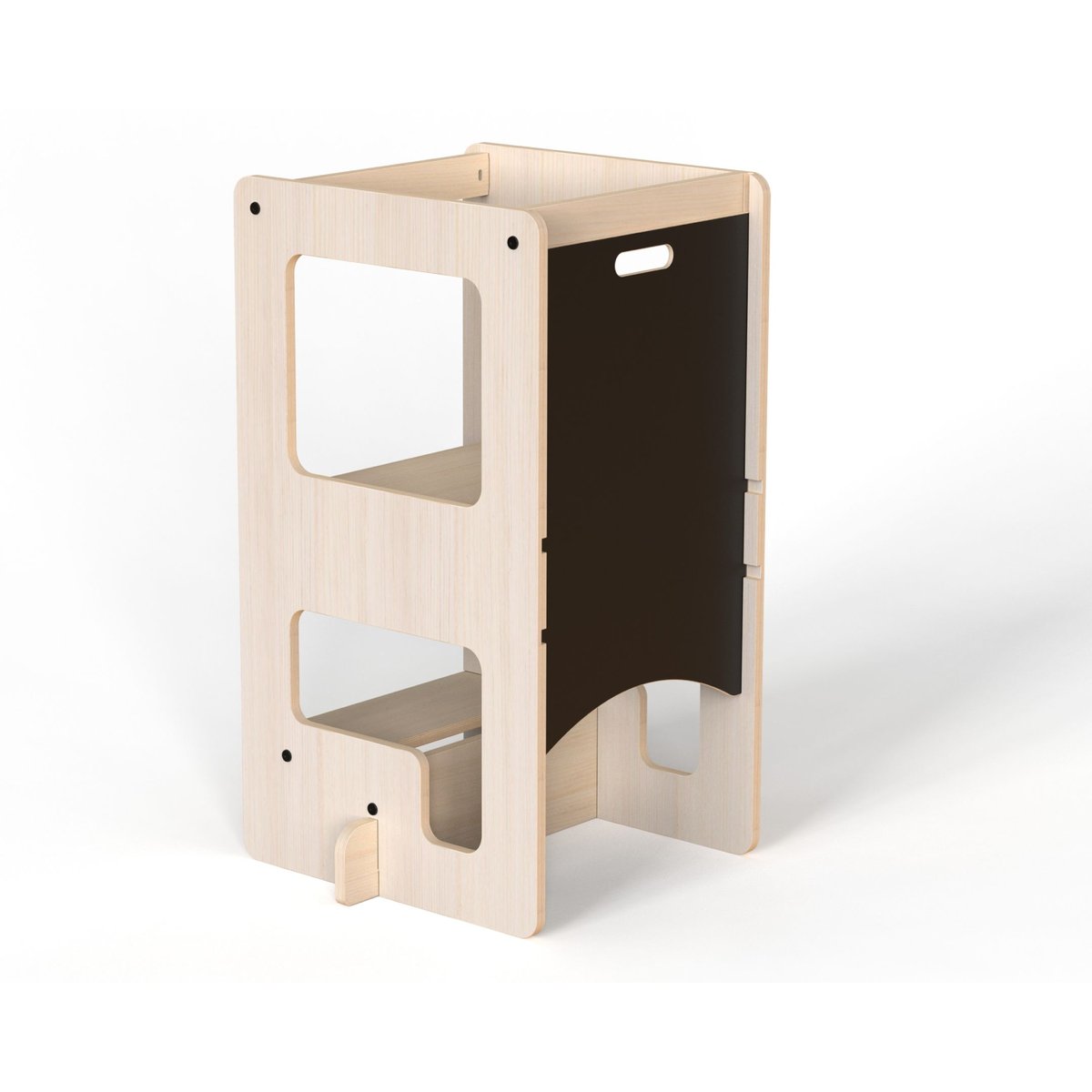 Tour d'observation et table de jeux en 1 en bois Kule Flip beige, MAMATOYS