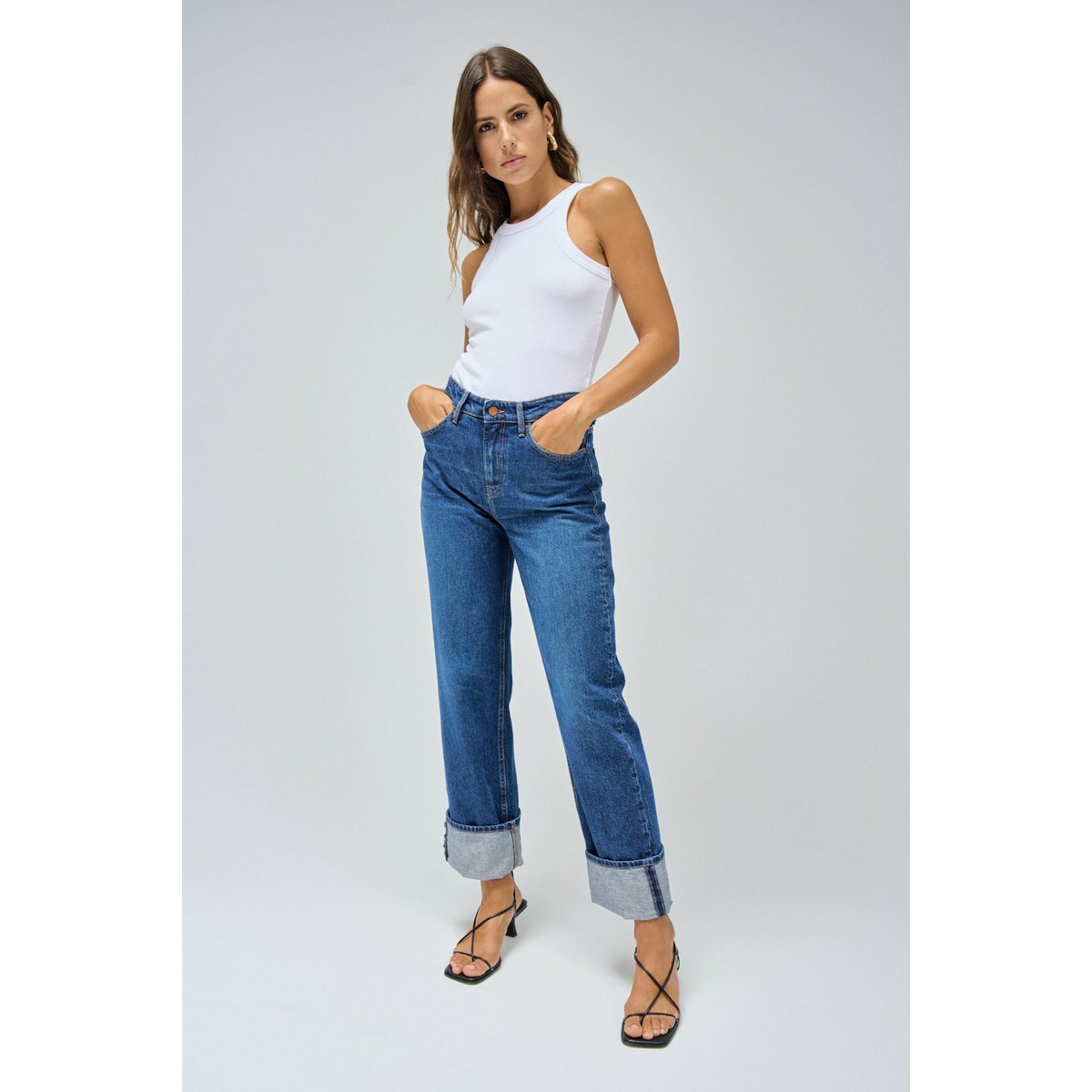 JEAN TRUE STRAIGHT bleu denim, SALSA JEANS
