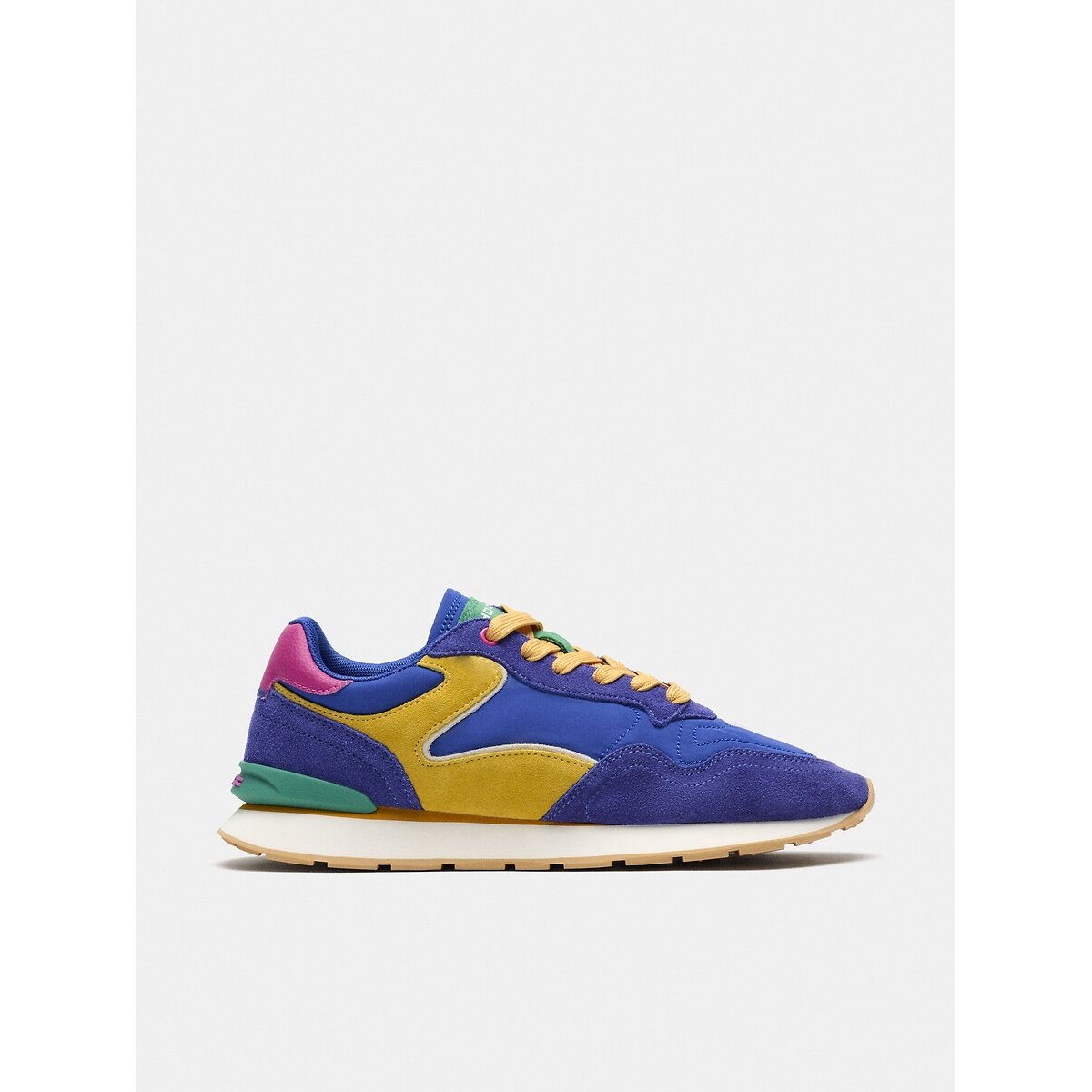 Baskets en cuir City Dopamine bleu électrique, HOFF