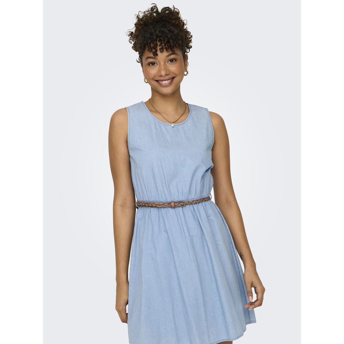 Robe En Denim light blue denim, ONLY