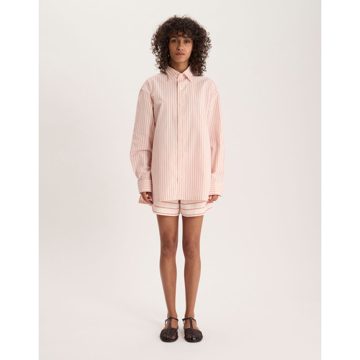 Chemise Nova en coton rayé, INES DE LA FRESSANGE PARIS