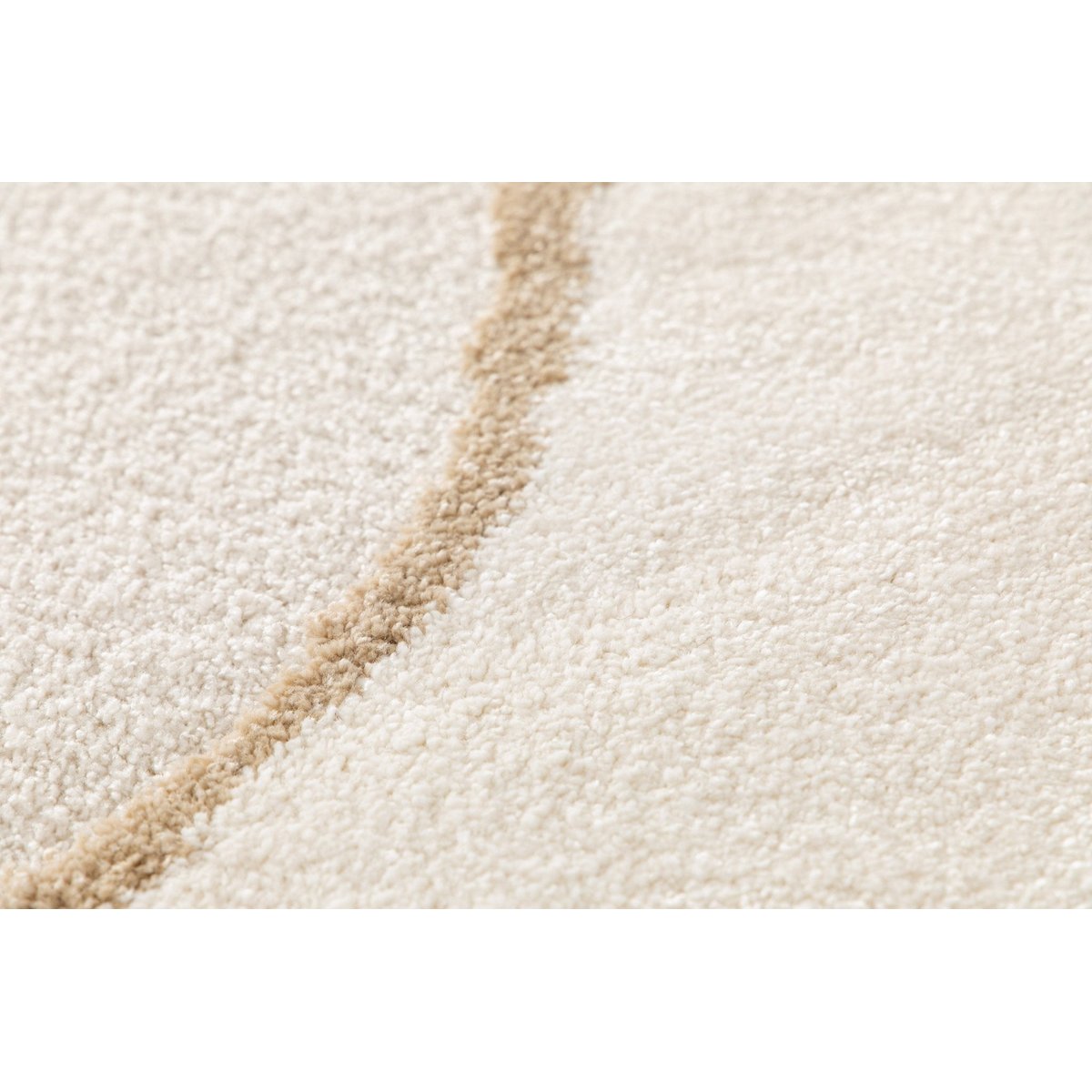 Tapis enfant avec effet relief ORSO beige sable, AFK LIVING