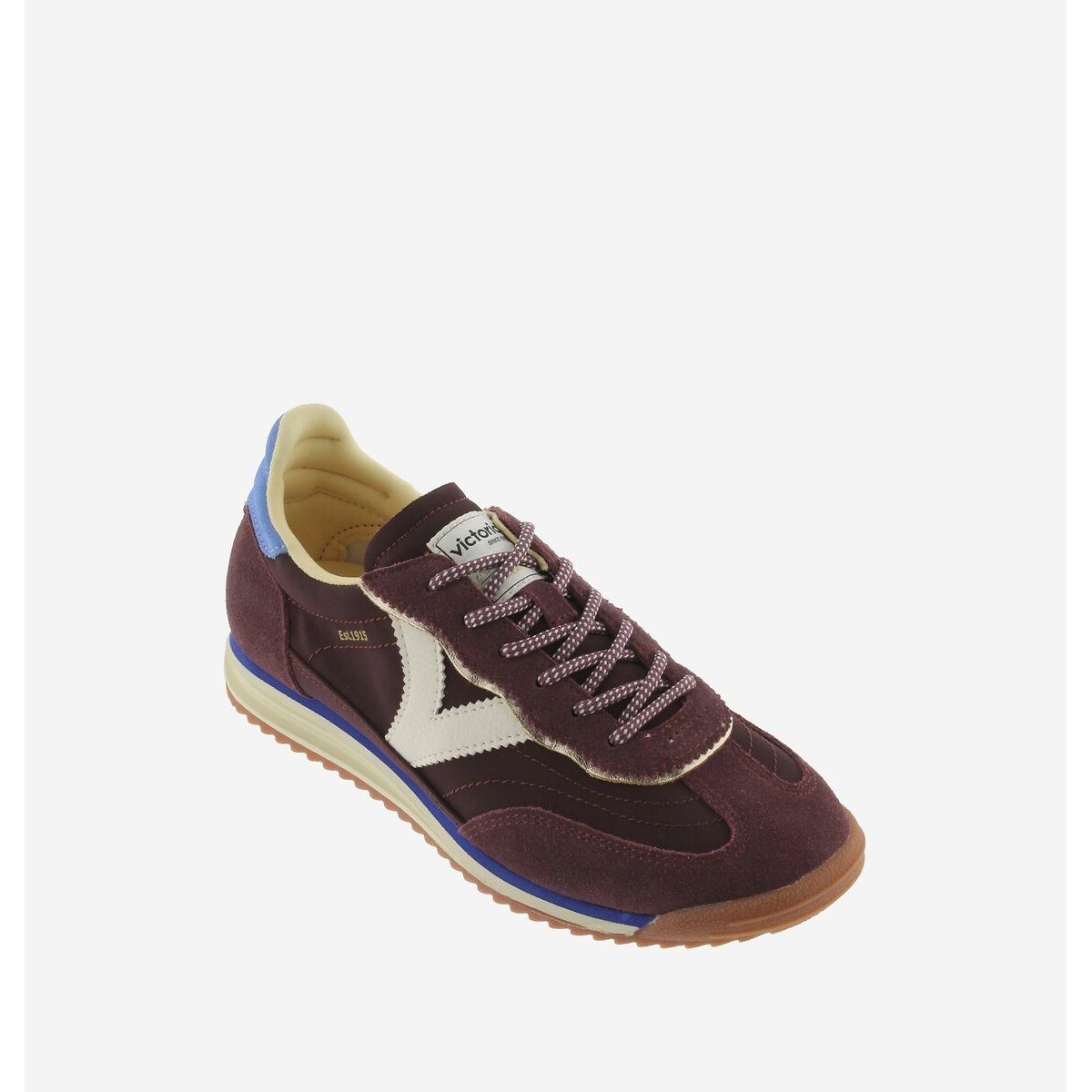 Zapatillas SATURNO SERRAJE & NYLON burdeos, VICTORIA