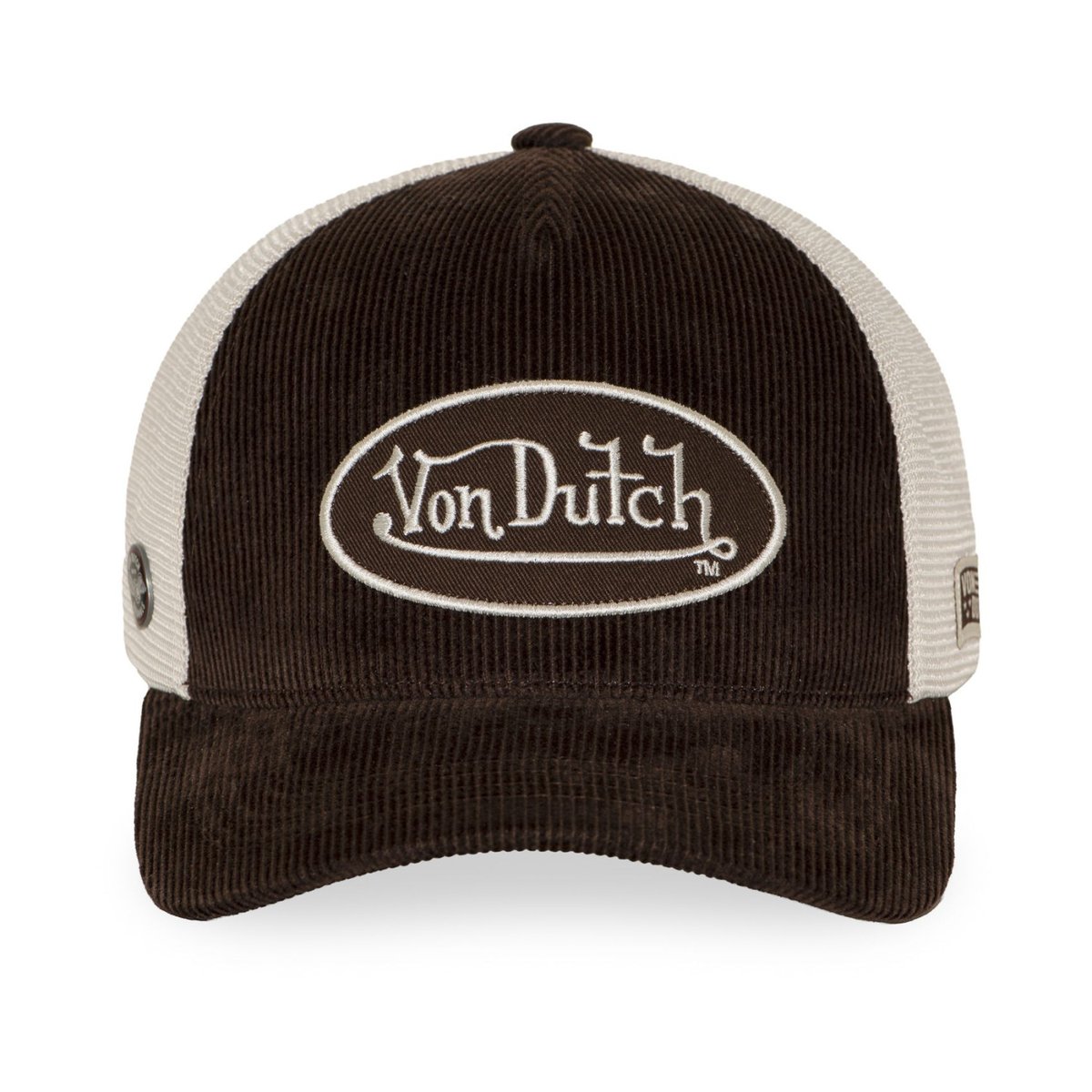 Casquette trucker LOFb marron/beige, VON DUTCH
