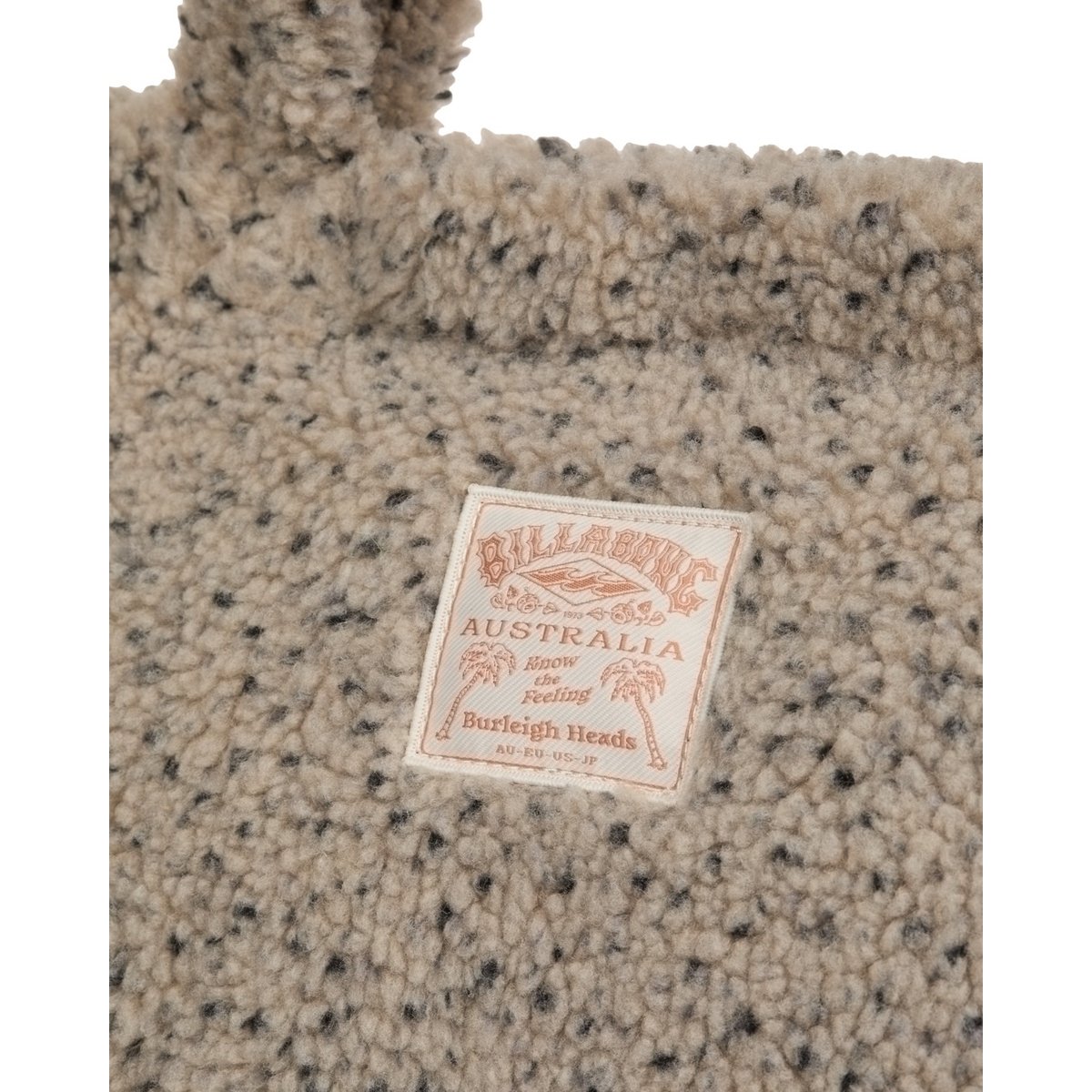 Sac tote en sherpa DREAMAWAY beige cobblestone, BILLABONG