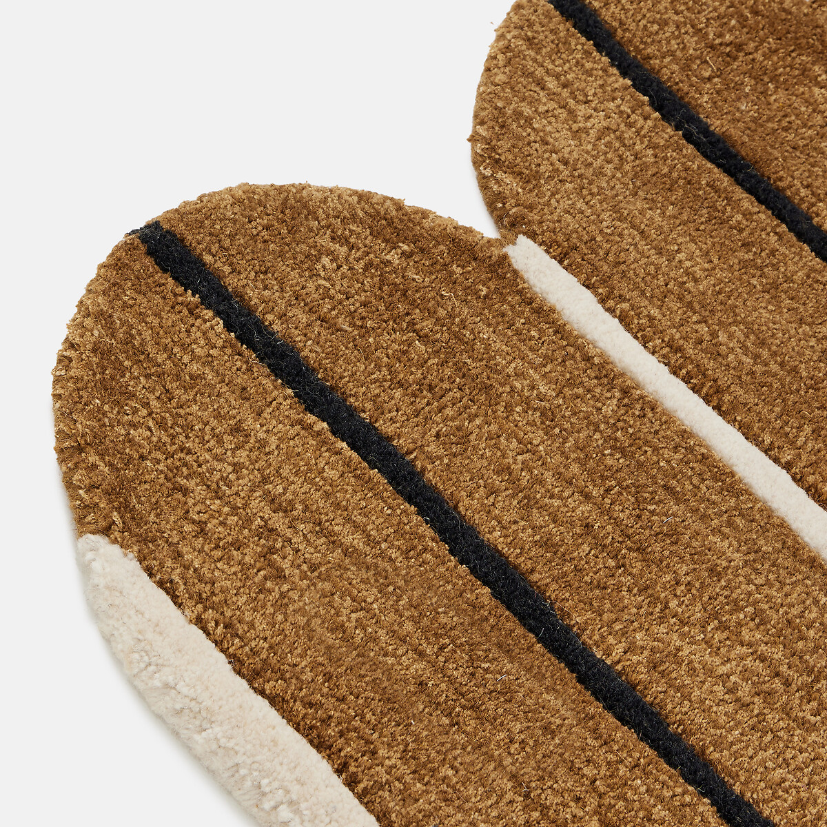 Tapis en 58% laine, VILNIA caramel, LA REDOUTE INTERIEURS