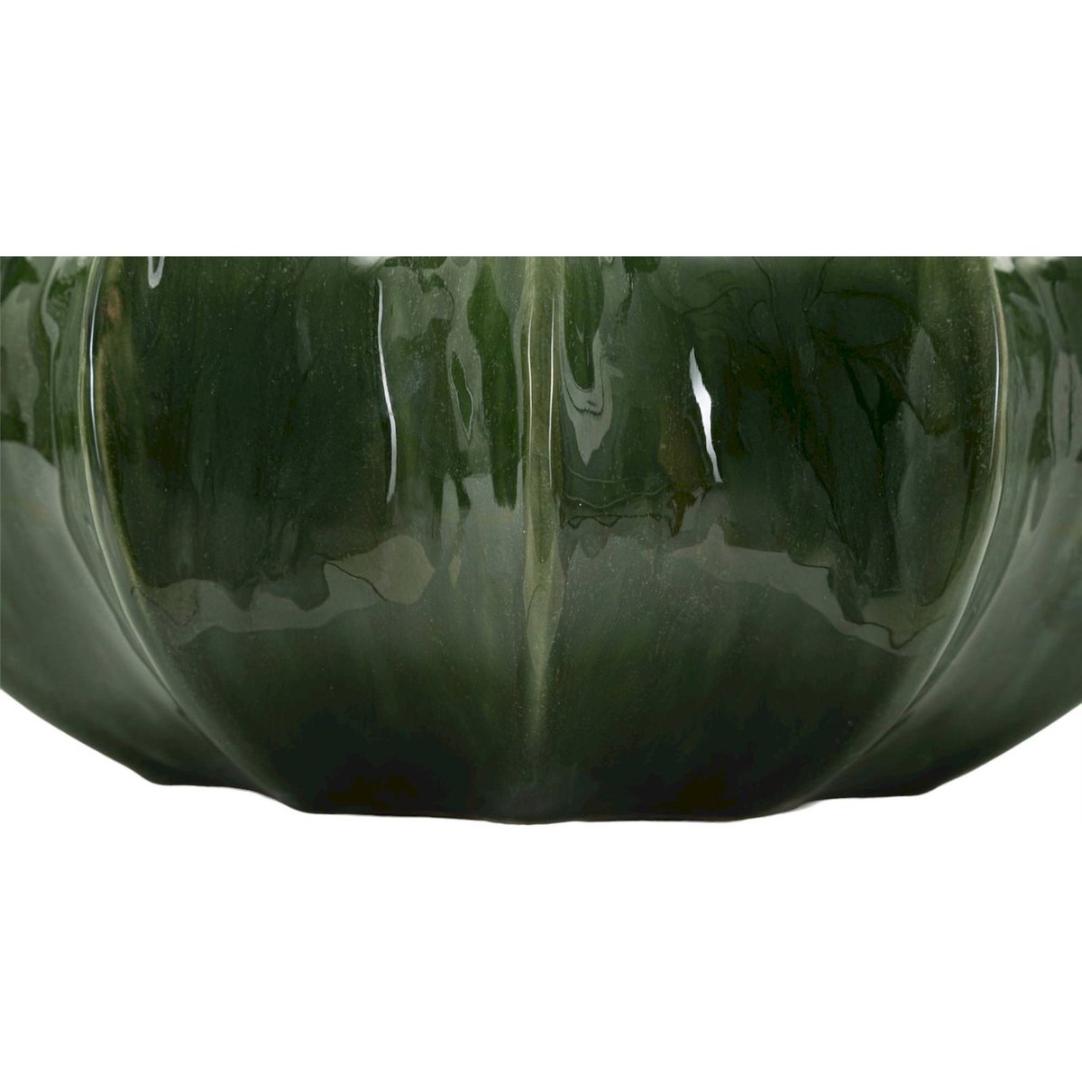 Cache-pot en céramique relief cactus MODERN vert brillant, RECOLLECTION
