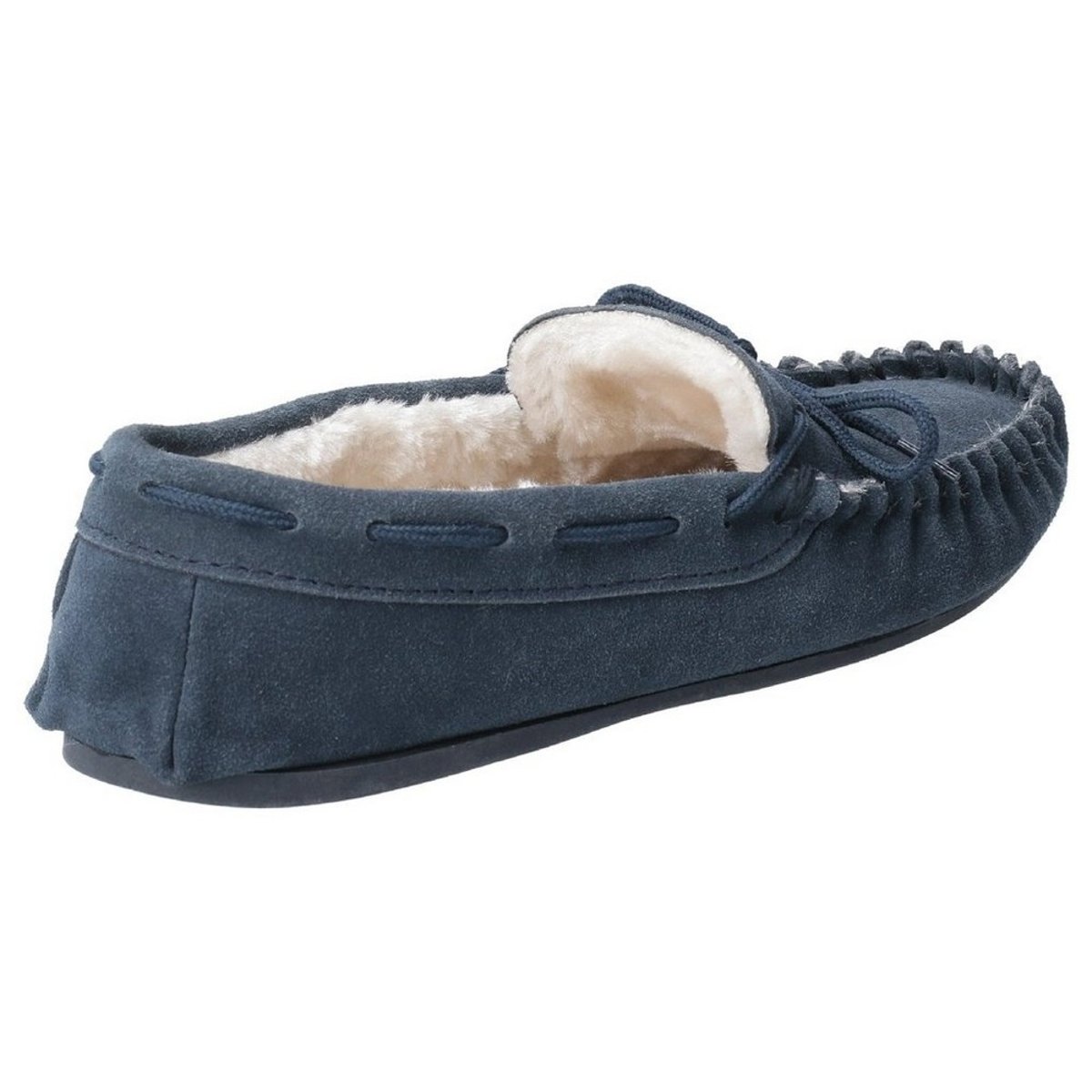 Chaussons ALLIE bleu marine, HUSH PUPPIES