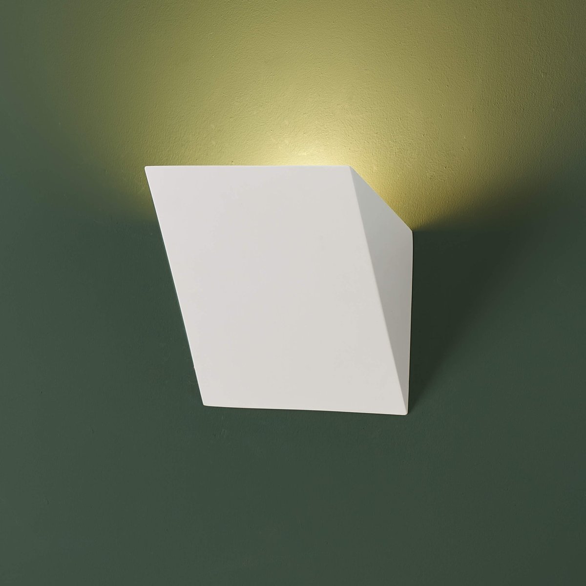Applique murale carrée chic - NORYS blanc, KOSILUM