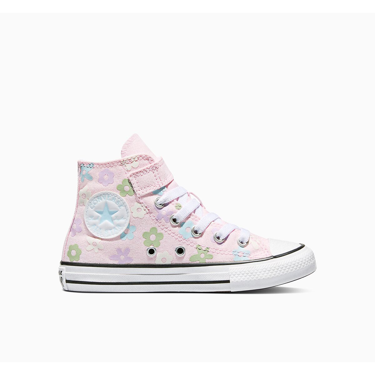 Baskets CHUCK TAYLOR ALL STAR 1V HI BUBBLY FLORAL rose, CONVERSE