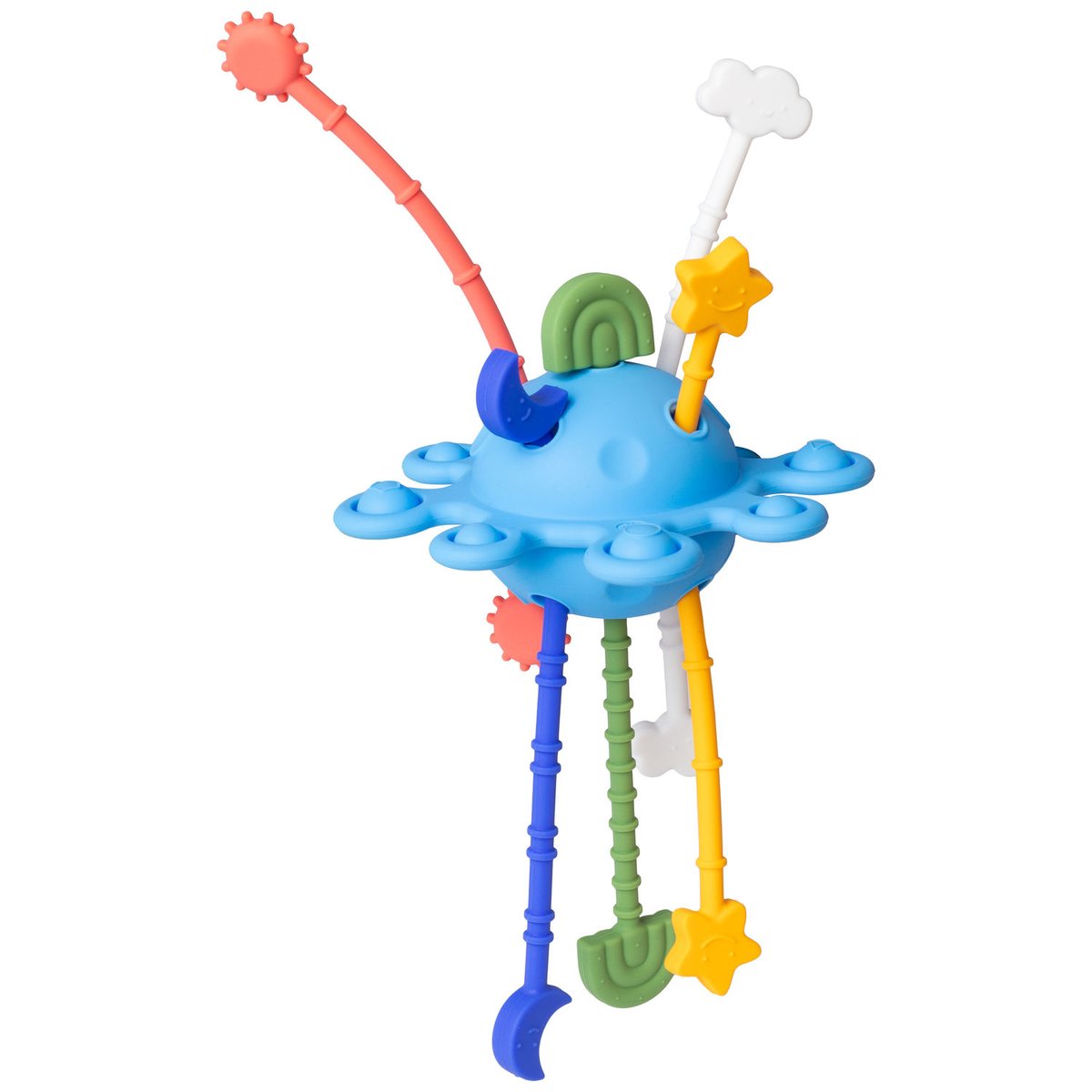 Jouet d'éveil et de dentition en silicone multicolore, LITTLE L