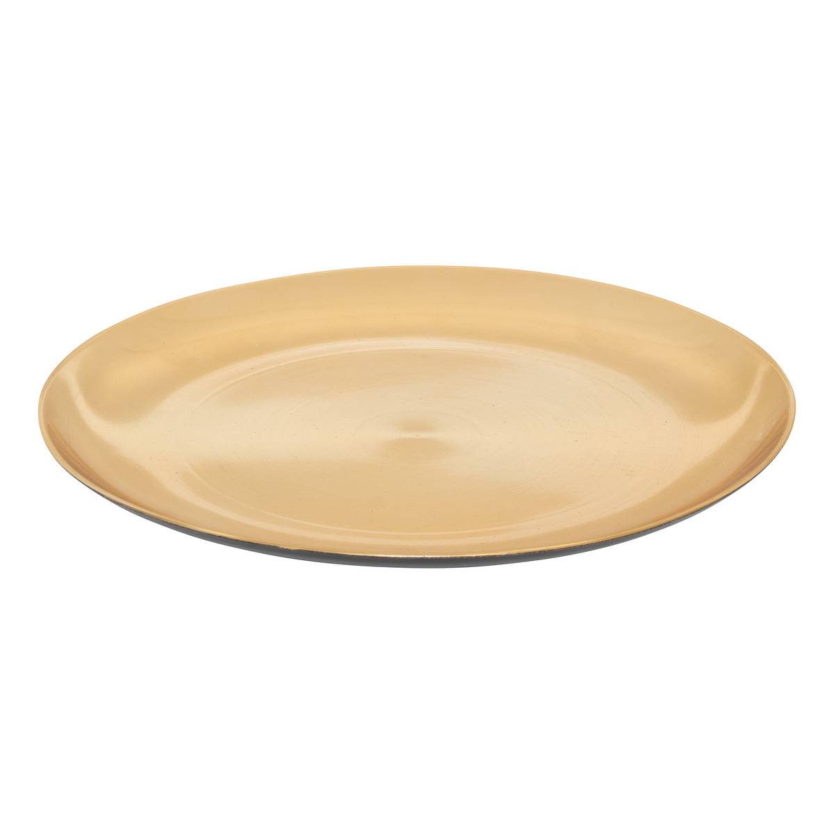 ASSIETTE PRES PLAT DORE D33CM dore, ATMOSPHERA