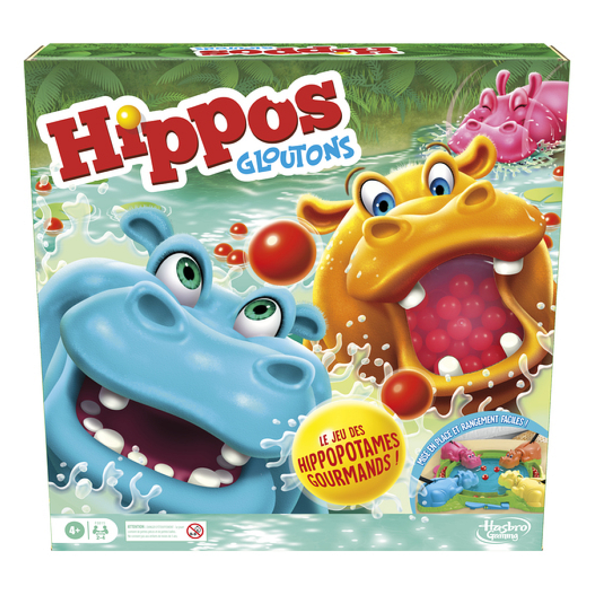 Gaming Hippos Gloutons couleur unique, HASBRO
