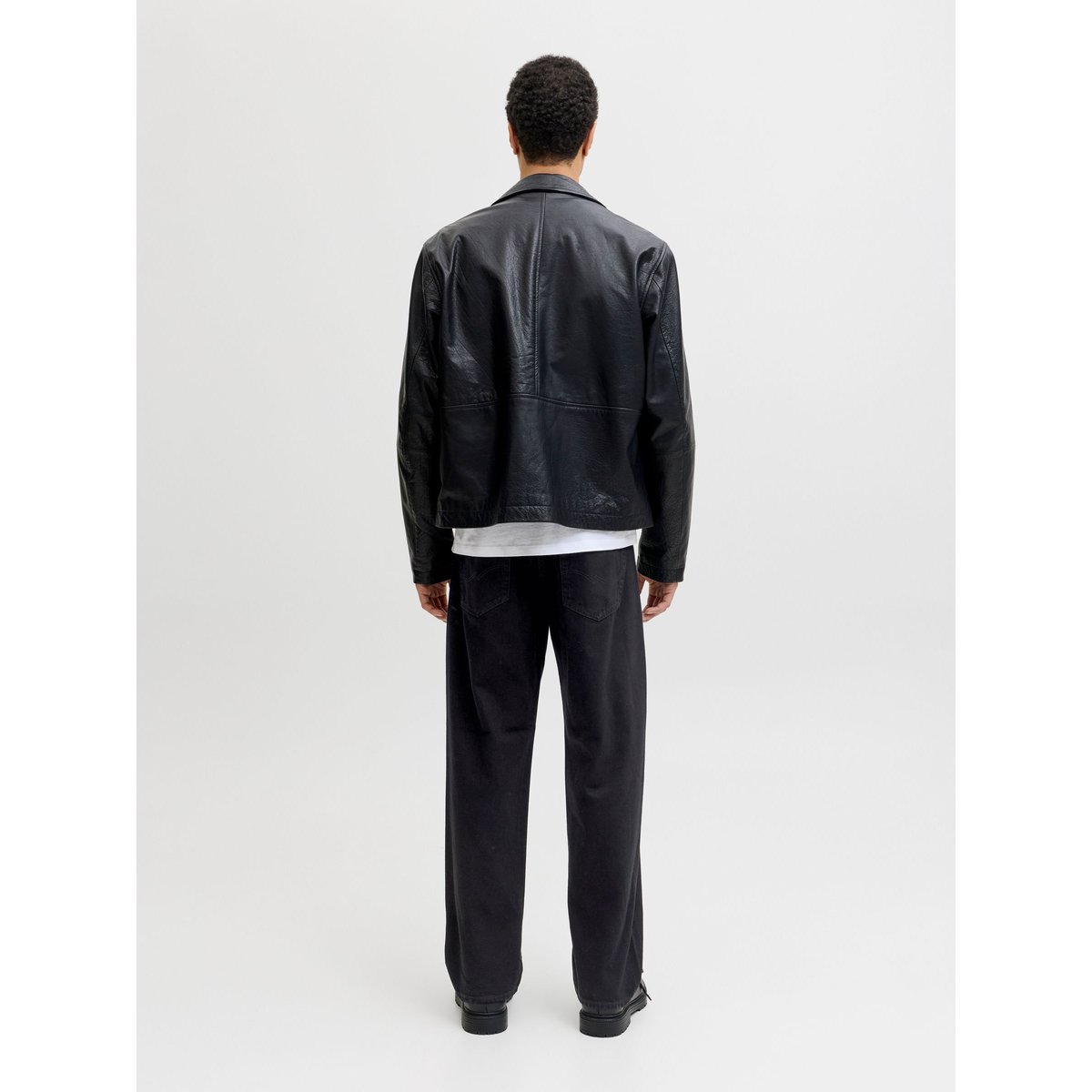 Jean À Coupe Ample black denim, JACK & JONES