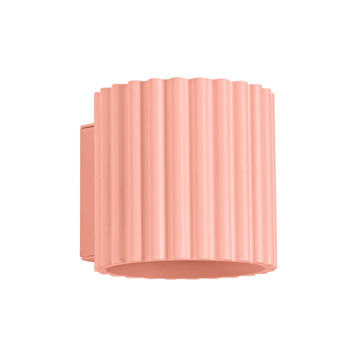Applique Aluminium Pêche G9 1 Aura rose, EDEN