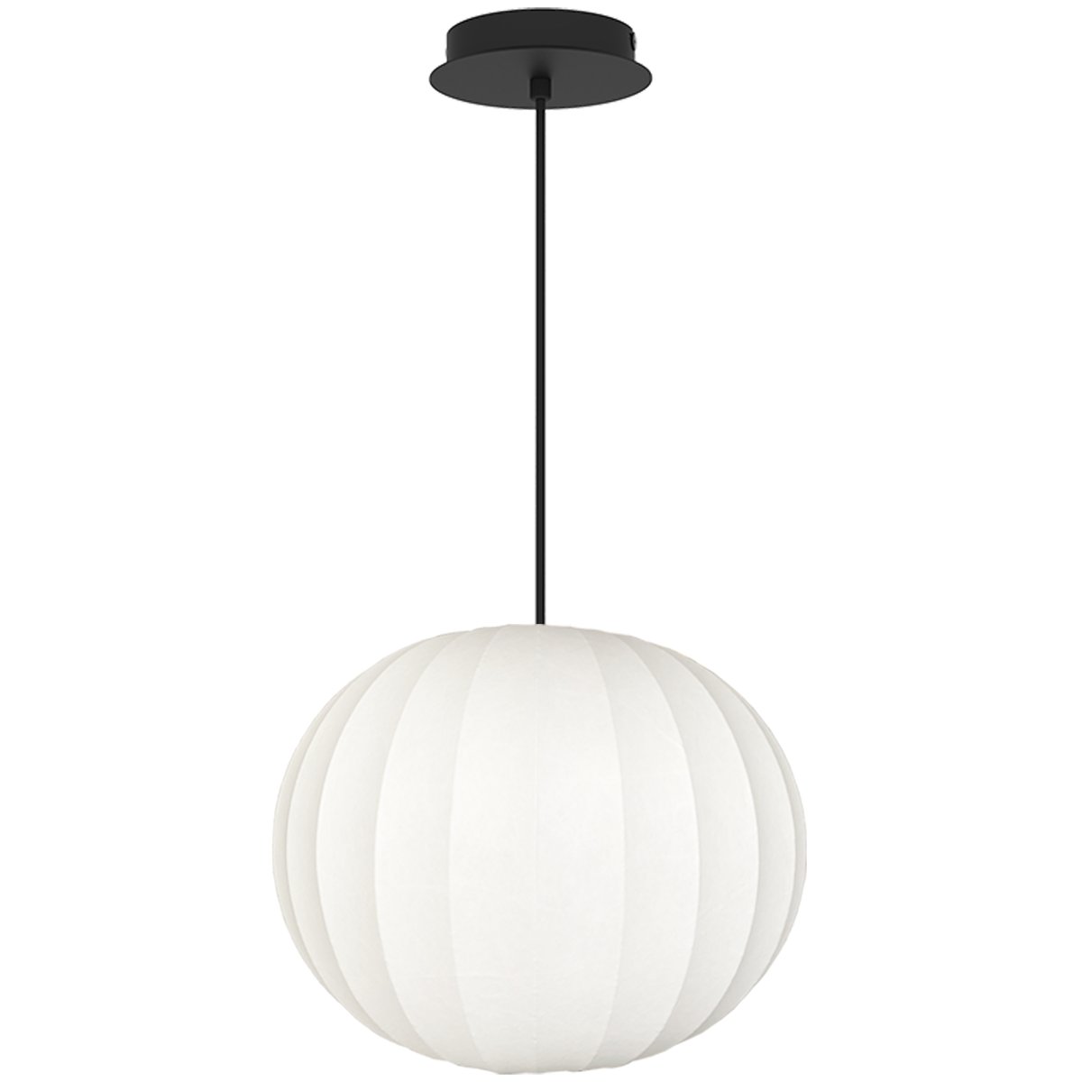 Suspension en tissu design, D.40 , BELOUNE noir, ALUMINOR