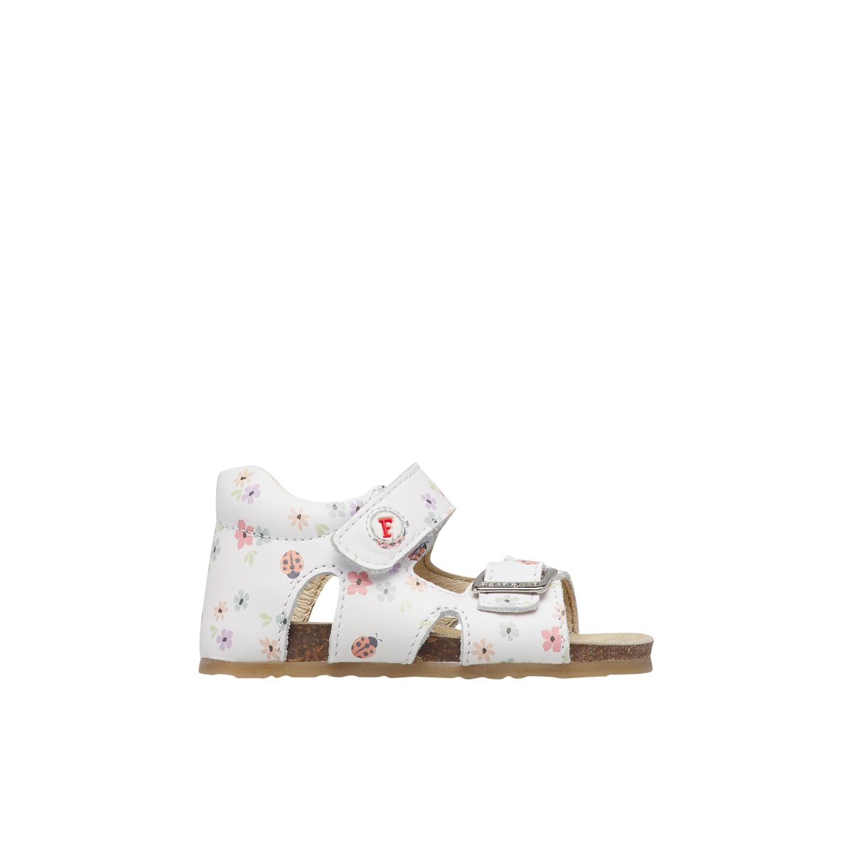 Sandales en cuir BEA blanc-, FALCOTTO