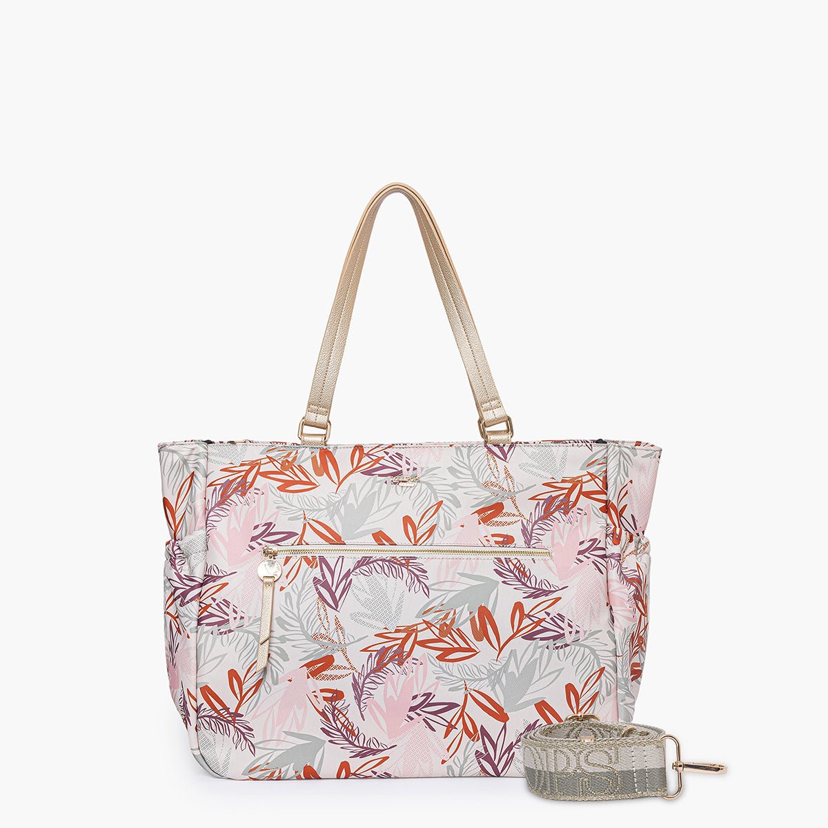Grand sac shopper S-Rosa multicolore, LOLLIPOPS