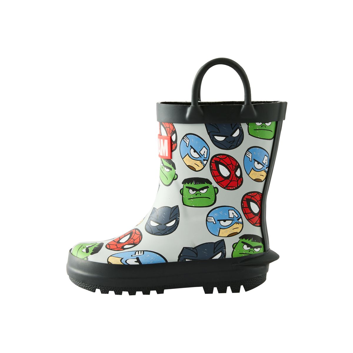 Bottines en caoutchouc à enfiler poignées grey marvel, NEXT