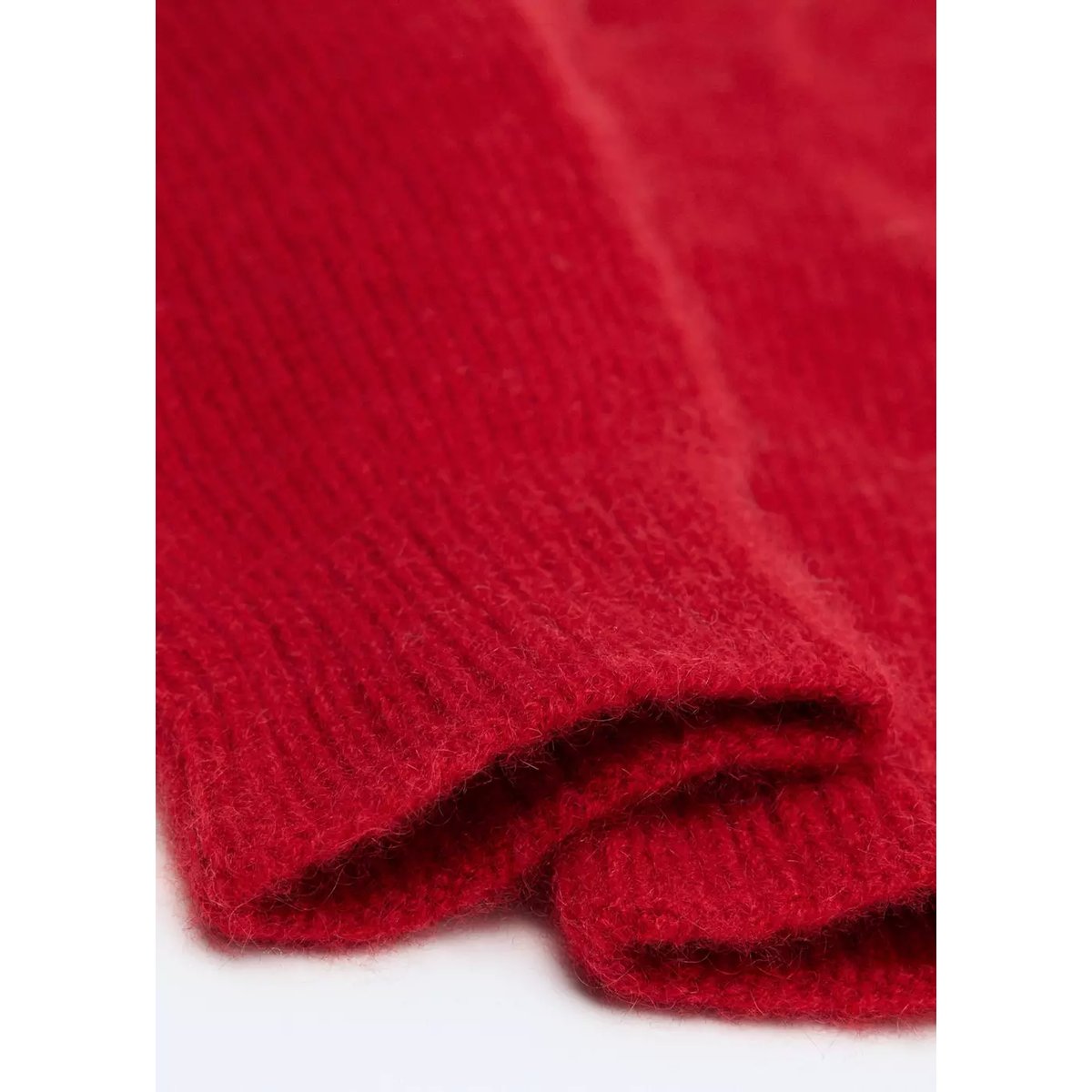 Gants 100 % cachemire rouge, MANGO