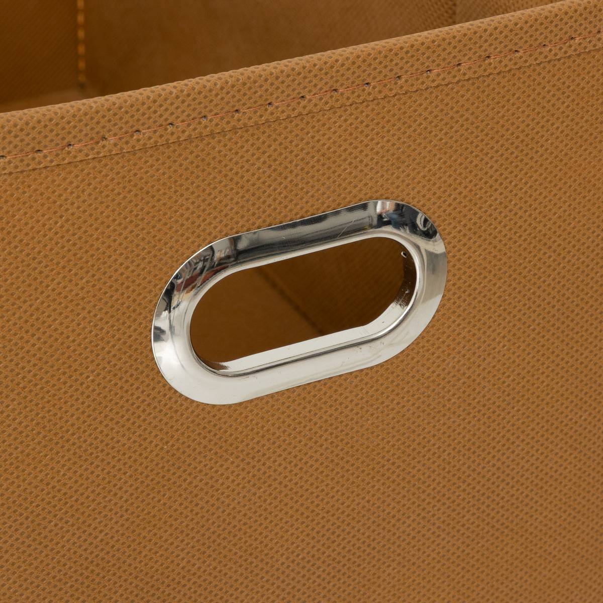 Panier de rangement en tissu MIX'N MODUL moutarde, 5FIVE SIMPLY SMART