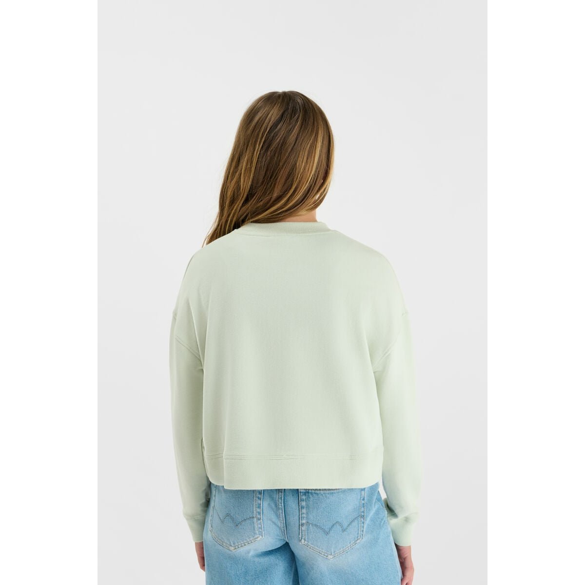 Sweat-Shirt ASTAGI sauge, LE TEMPS DES CERISES