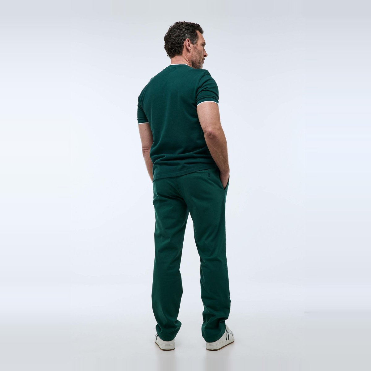 Pantalon de golf vert anglais, MONOPRIX