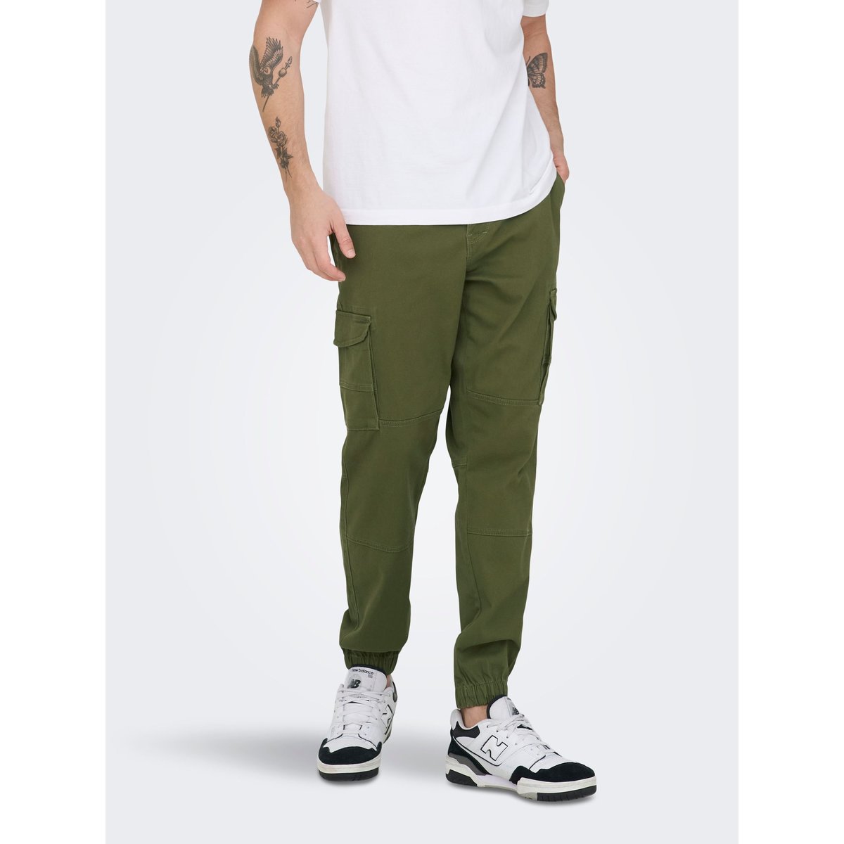 Pantalon Cargo olive night, ONLY & SONS