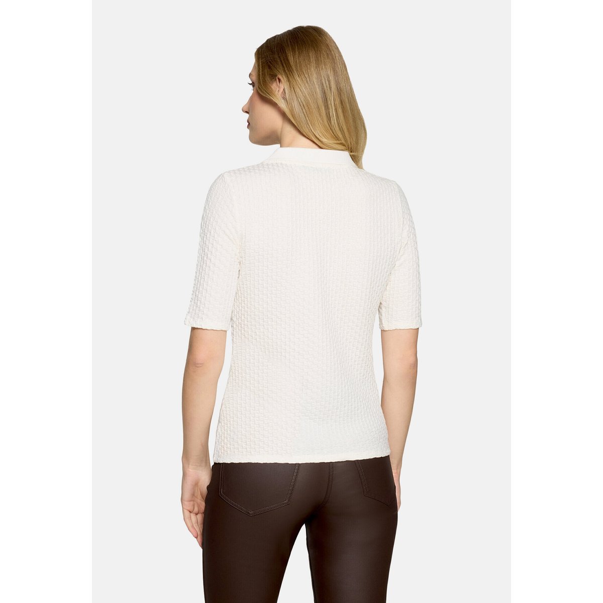 T-shirt basique à boutons blanc, BETTY BARCLAY