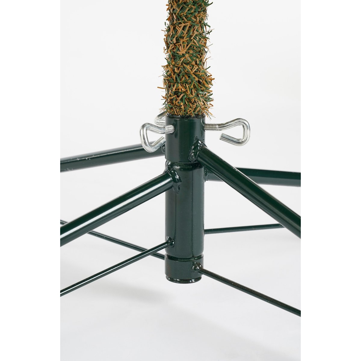 Sapin de Noël artificiel étroit avec LED H215 cm CHARLTON vert, BLACK BOX TREES