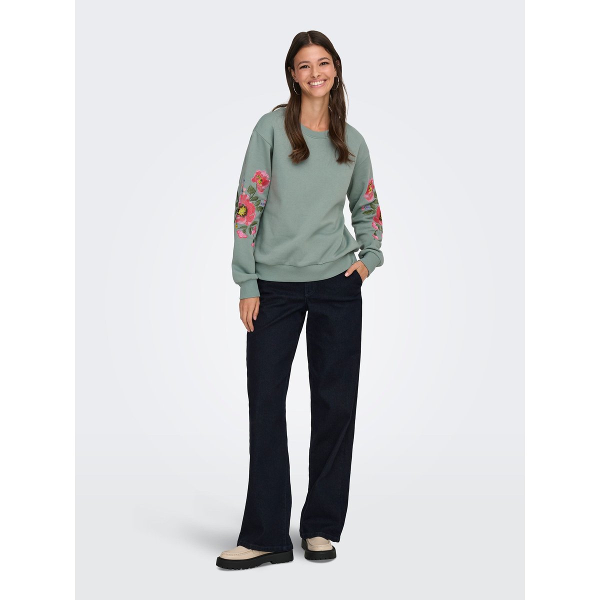 Sweat-Shirt chinois green, JDY