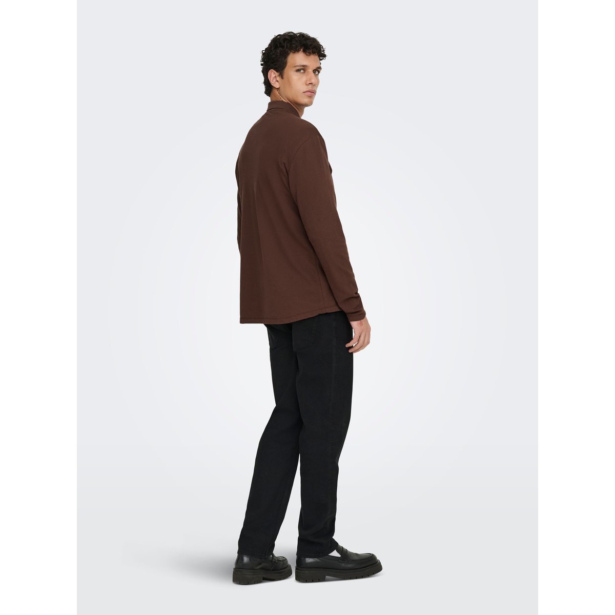 Polo rouge - deep mahogany, ONLY & SONS