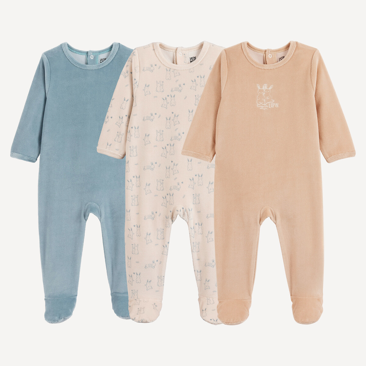 . fantasia écru+beige+blu, LA REDOUTE COLLECTIONS