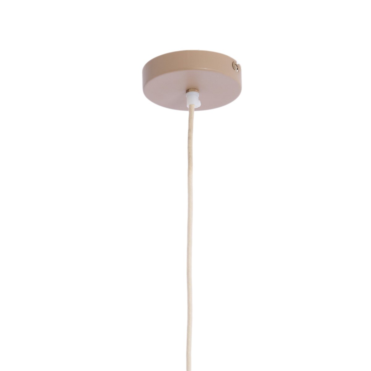 Lampe Suspendue Textiles PASTO sable, LIGHT & LIVING