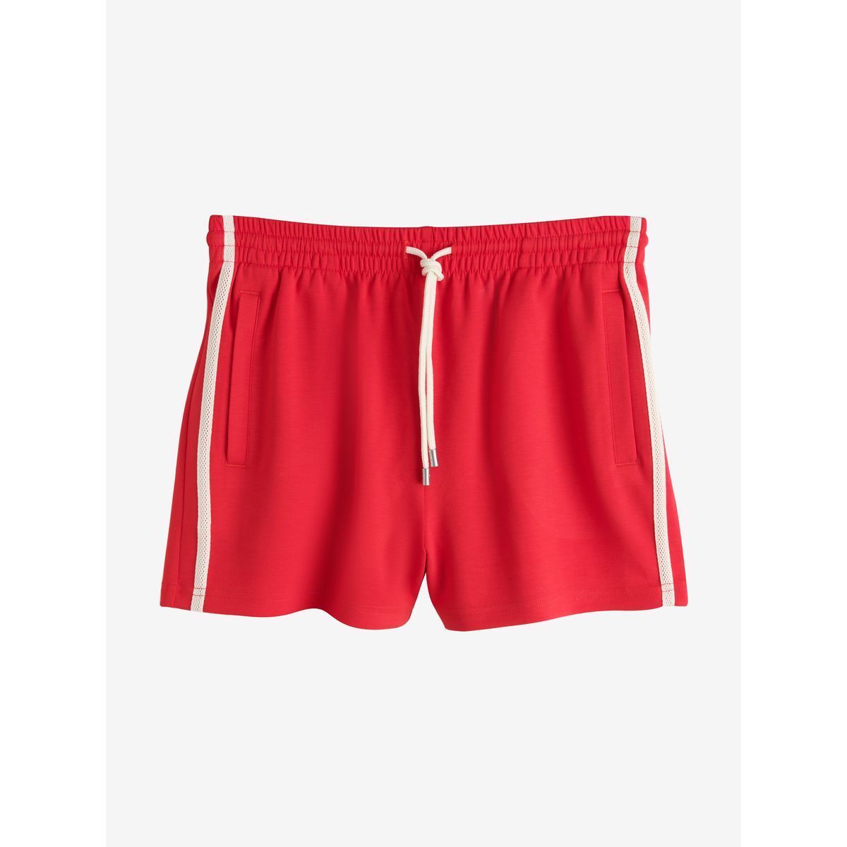 Short fluide à bandes latérales rouge, NEXT
