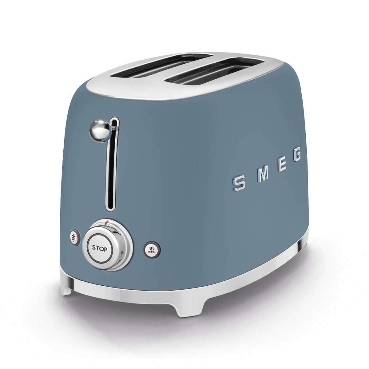 Retro Style Matte Edition 2-Slice Toaster - TSF01 blue, SMEG