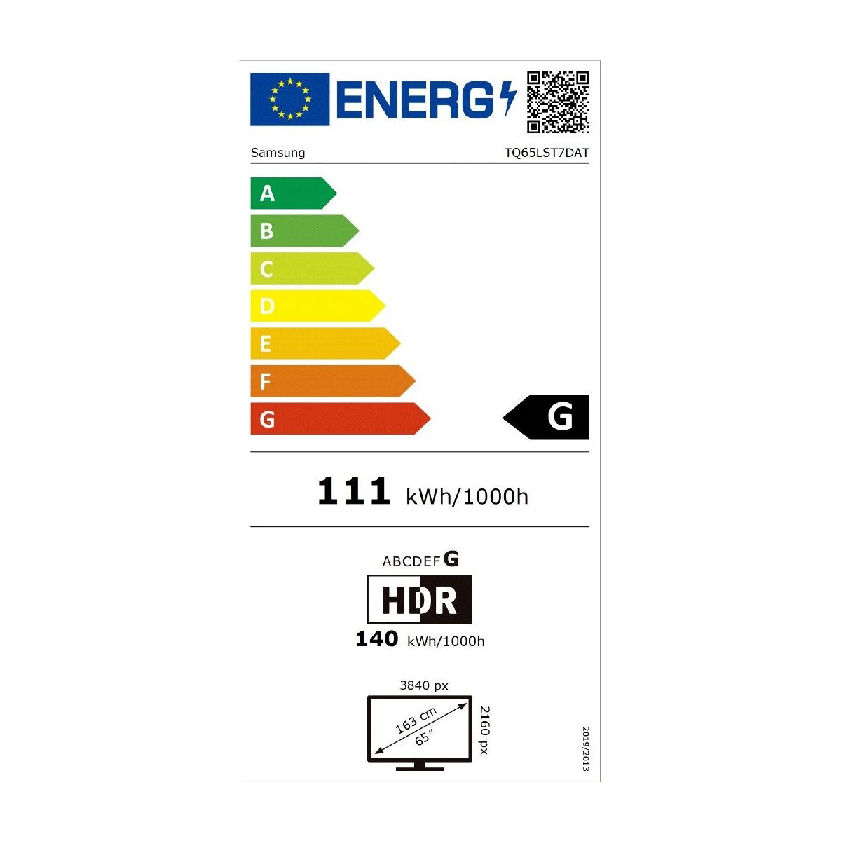 TV QLED The Terrace TQ65LST7D (2025) 65" (163 cm) 4k - Smart TV, anti-reflet couleur unique, SAMSUNG