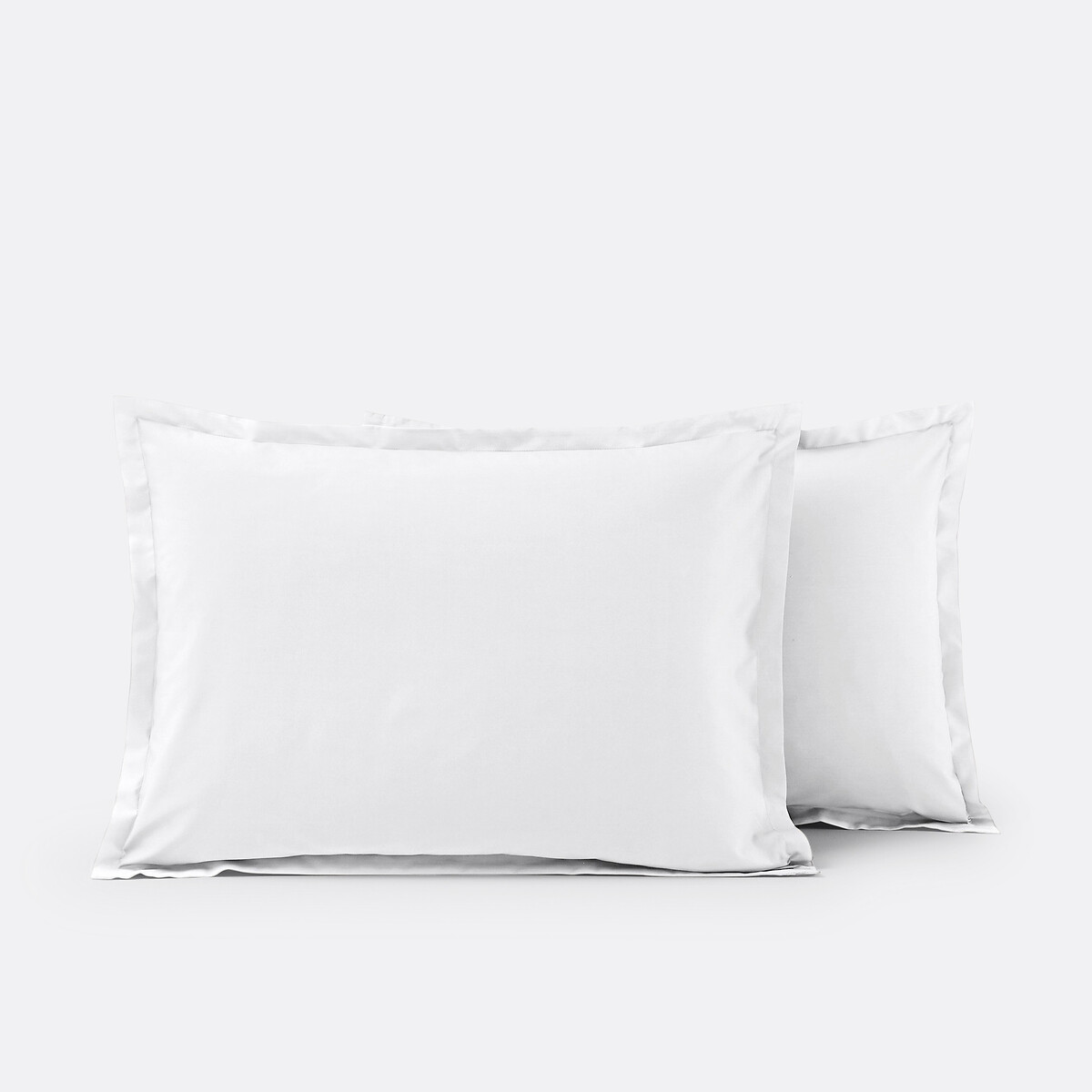 Scenario Cotton Percale 200 Thread Count Pillowcase white, LA REDOUTE INTERIEURS