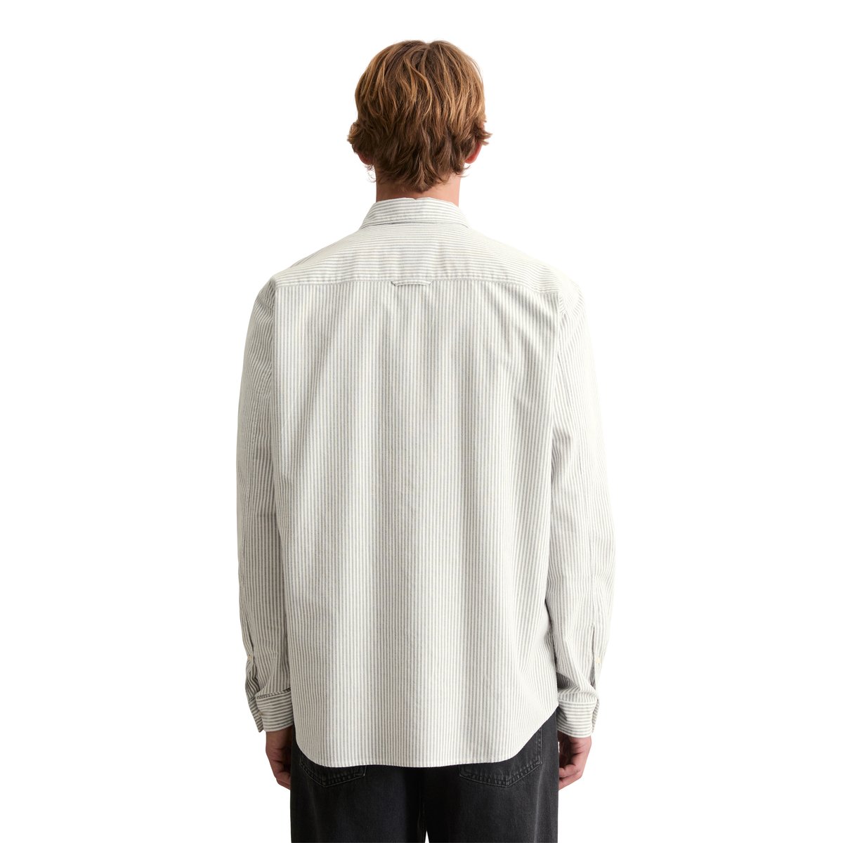 Chemise Oxford régulière en coton bio beige, MARC O’POLO DENIM