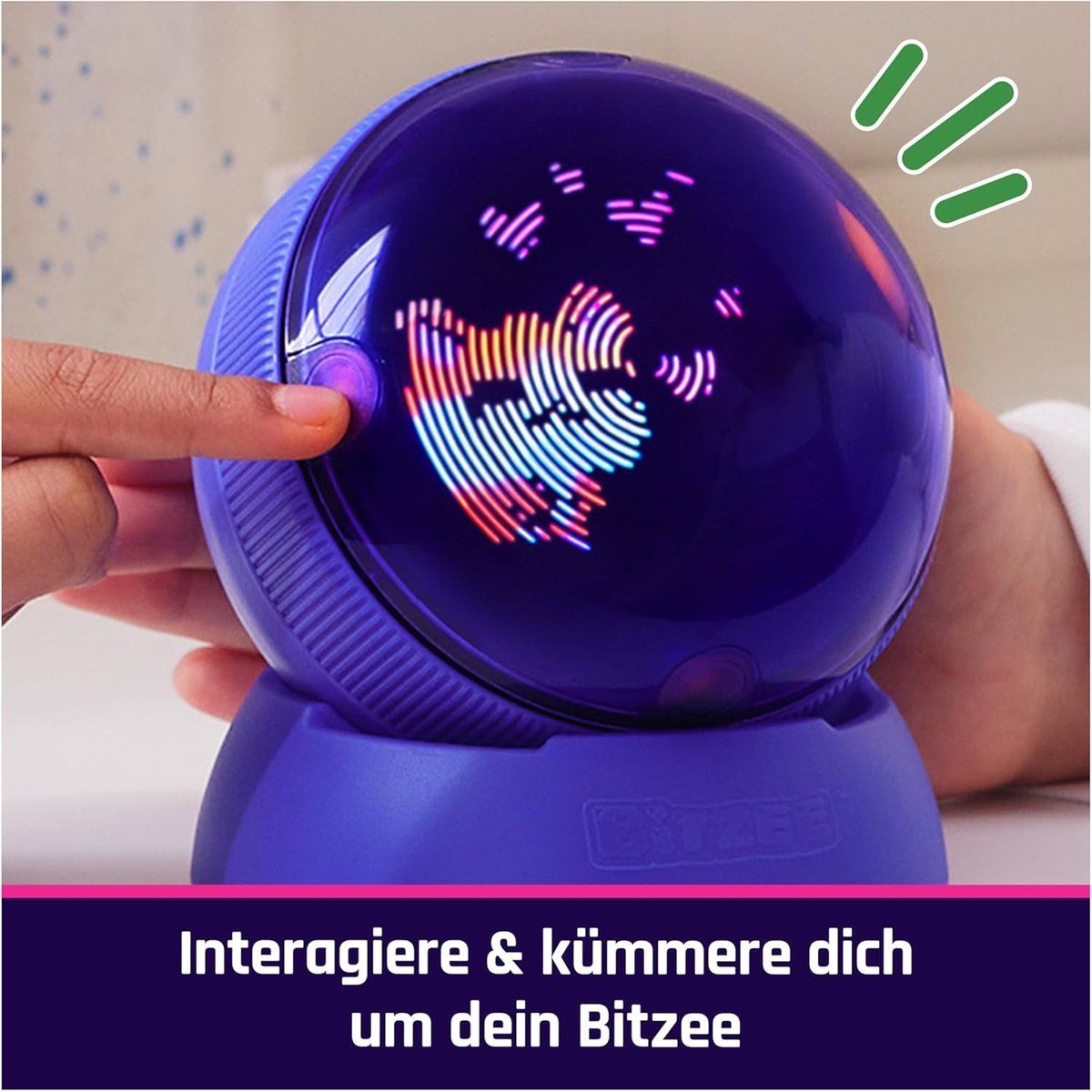 Bitzee - Le hamster numérique violet, SPIN MASTER
