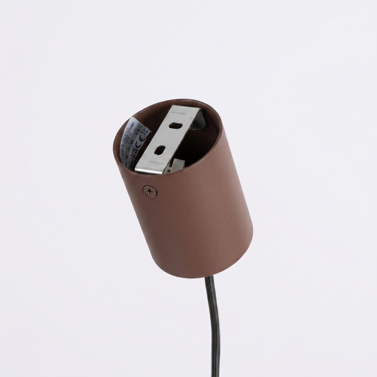 Lustre Aluminium Marron Gx53 4 AURA marron, EDEN