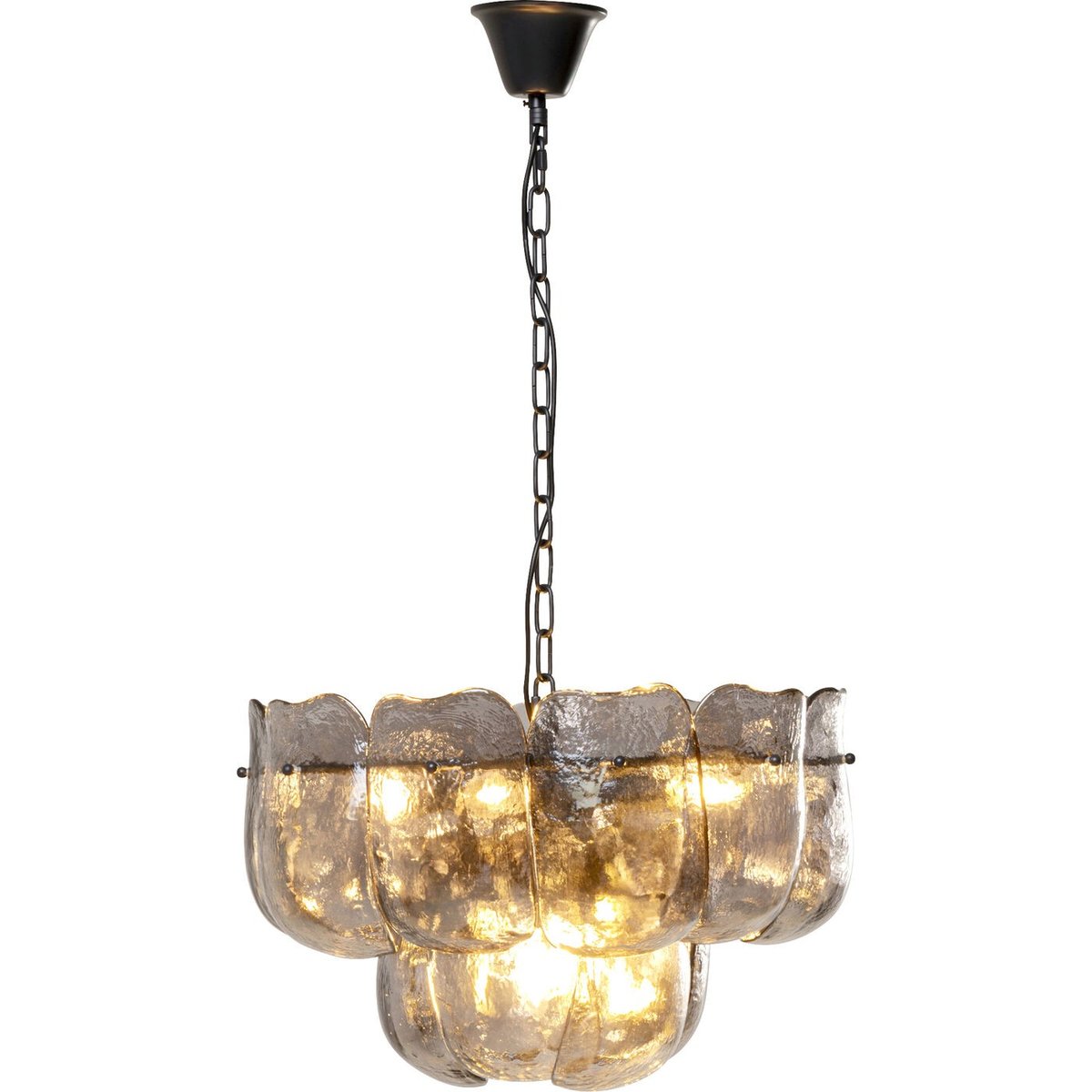 Lustre en verre, CALICE gris, KARE DESIGN