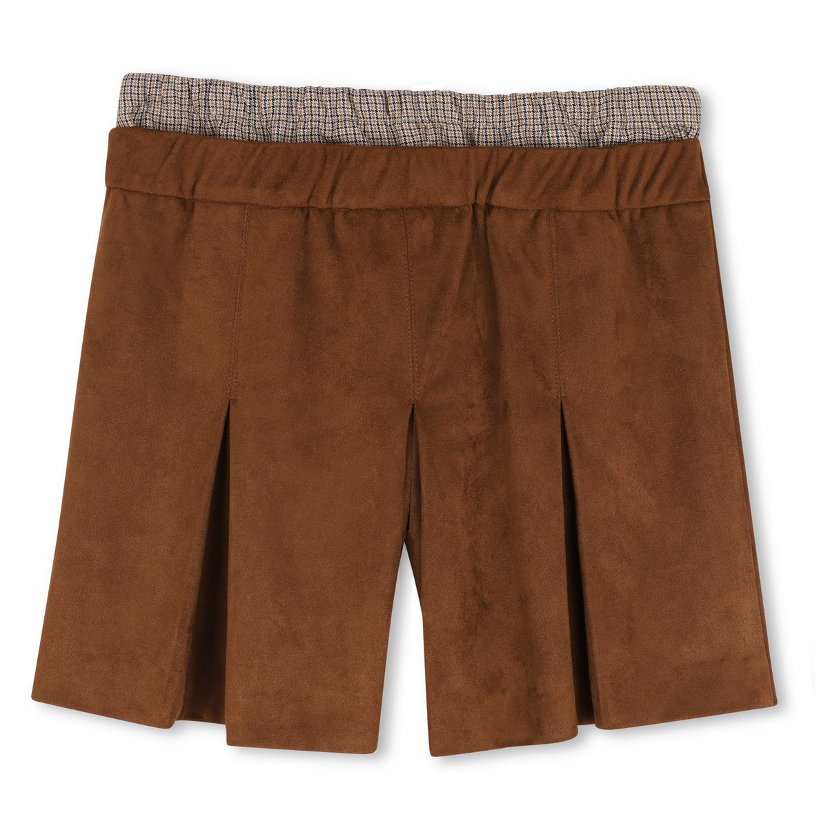 Jupe-short en suede nuthatch, MARC JACOBS