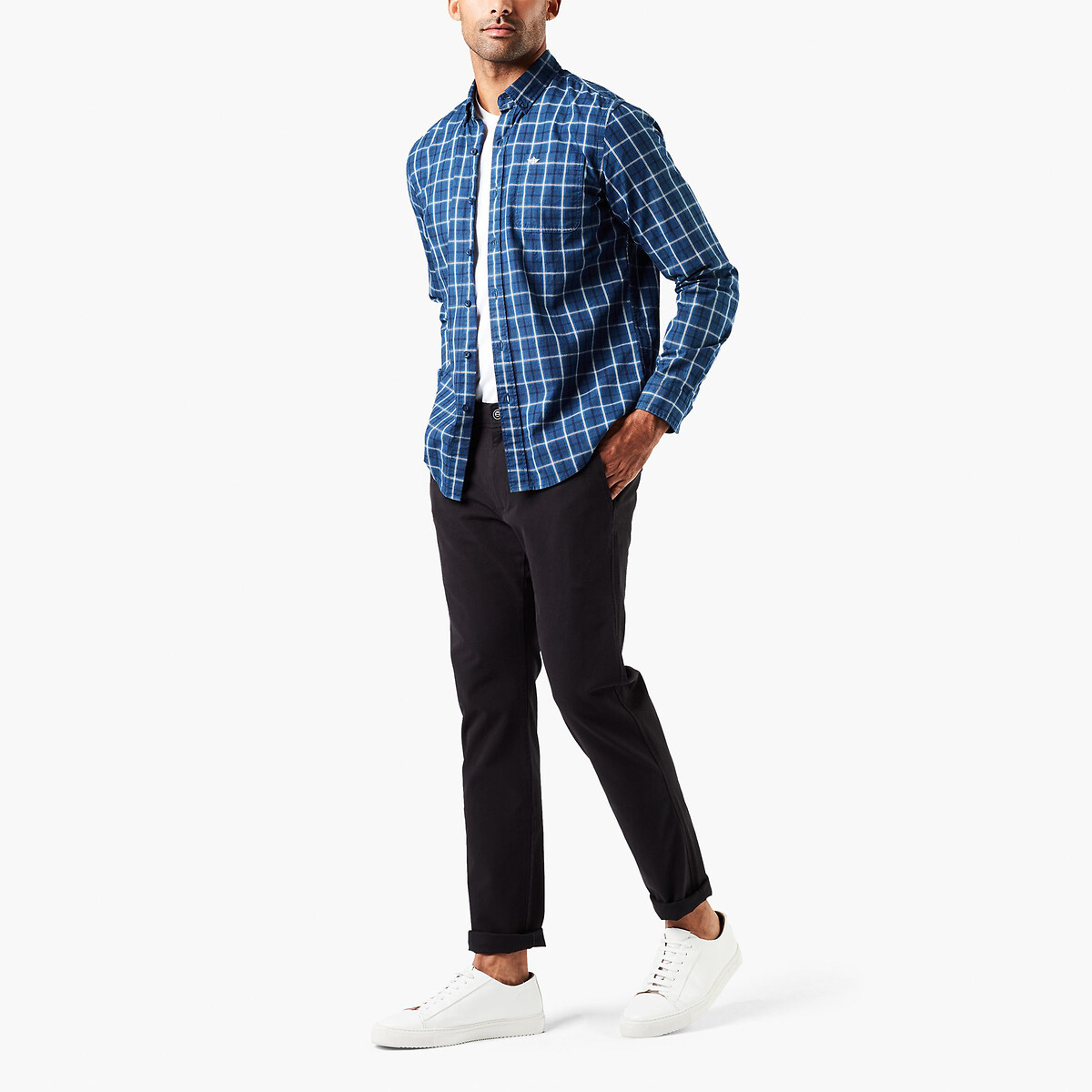 Pantalon Ultimate Chino skinny noir, DOCKERS