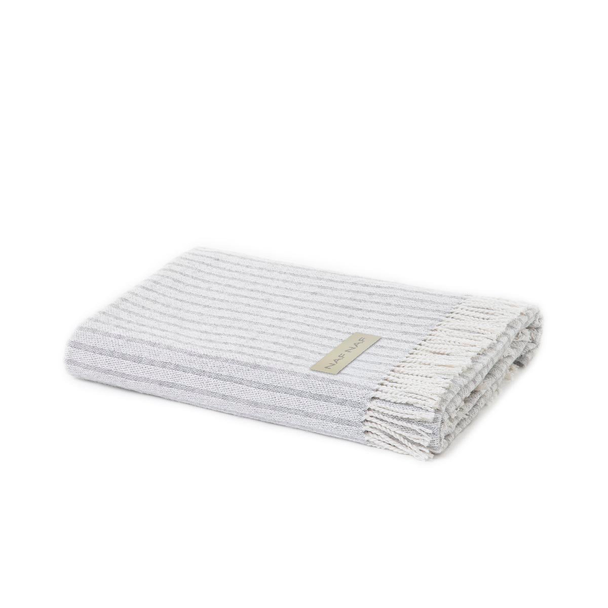 Plaid gris DUMONT gris, NAF NAF HOME
