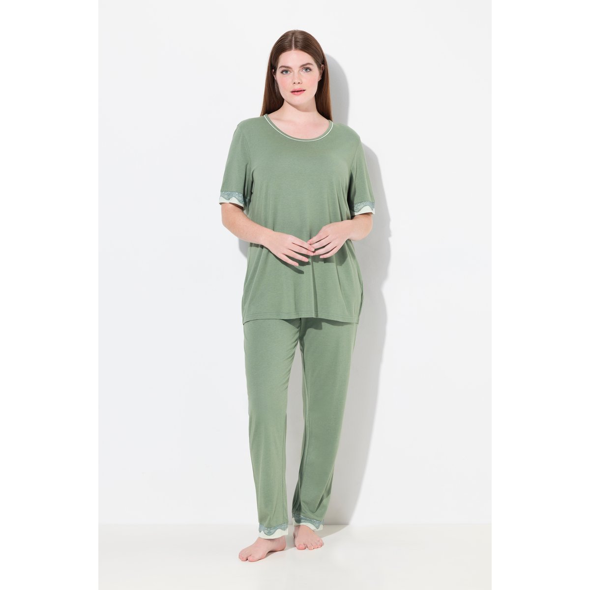 Pyjama deux pièces kaki, ULLA POPKEN