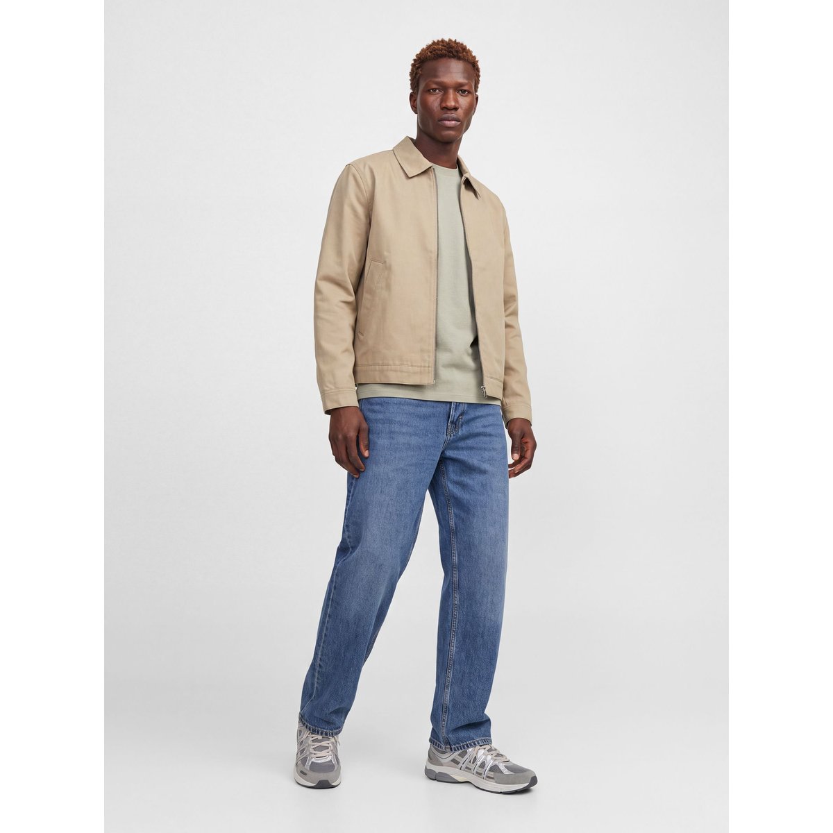 Jean Baggy Fit blue denim 1, aprel