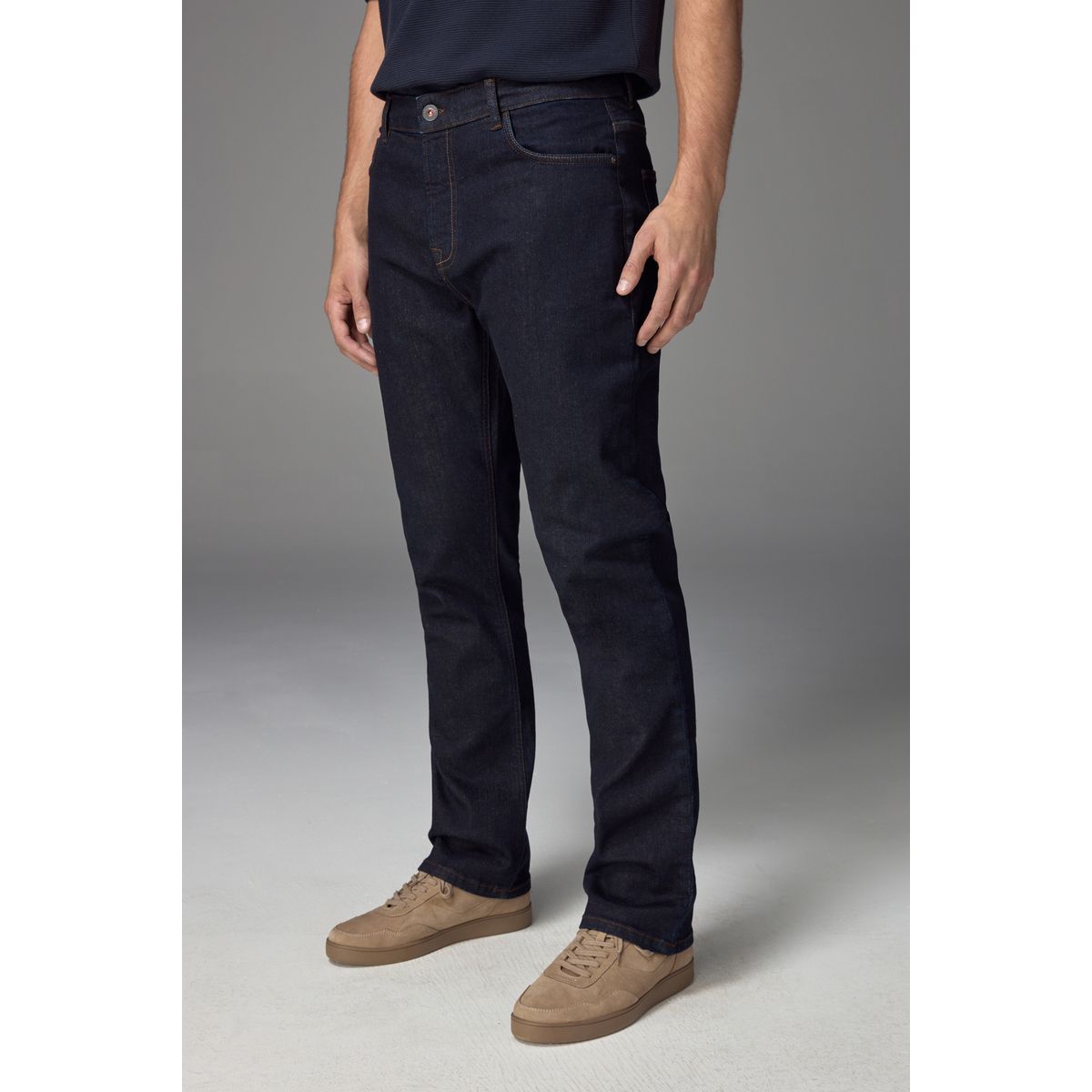 Jean bootcut stretch classique rinçage bleu indigo, NEXT