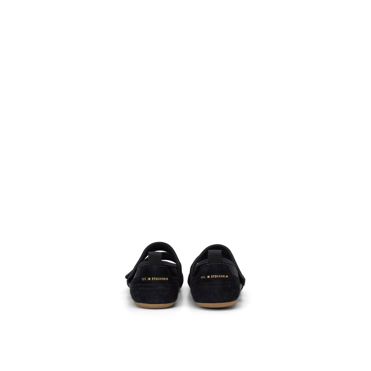 Ballerine modèle Lola avec sangle velcro schwarz, MARC O'POLO